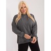 Basic Feel Good Megztinis-RV-BL-6299.11-tamsiai pilkas
