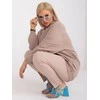 Basic Feel Good Megztinis-RV-BL-6299.11-tamsiai smėlio spalvos