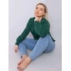 Basic Feel Good Megztinis-RV-BL-6317.94-tamsiai žalias