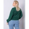 Basic Feel Good Megztinis-RV-BL-6317.94-tamsiai žalias
