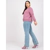 Basic Feel Good Megztinis-RV-BL-6326.02X-tamsiai rožinis
