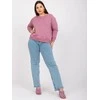 Basic Feel Good Megztinis-RV-BL-6326.02X-tamsiai rožinis