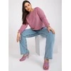 Basic Feel Good Megztinis-RV-BL-6326.02X-tamsiai rožinis