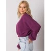 Basic Feel Good Megztinis-RV-BL-7450.64-tamsiai violetinis