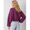 Basic Feel Good Megztinis-RV-BL-7450.64-tamsiai violetinis