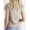 Basic Feel Good Marškinėliai-RV-TS-4623.10-smėlio spalvos
