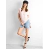 Basic Feel Good Marškinėliai-RV-TS-4662.86-šviesiai rožinė