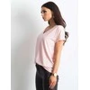 Basic Feel Good Marškinėliai-RV-TS-4832.02P-šviesiai rožinė