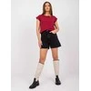 Basic Feel Good Marškinėliai-RV-TS-4833.91P-bordo