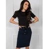 Basic Feel Good Spódnica-RV-SD-4793-1.32-navy mėlynas