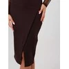 Basic Feel Good Spódnica-RV-SD-7847.80-ciemny ruda