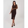 Basic Feel Good Spódnica-RV-SD-7847.80-ciemny ruda