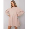 Basic Feel Good Suknelė-RV-SK-7247.15P-smėlio spalvos