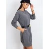 Basic Feel Good Suknelė-RV-TU-5184.93P-tamsiai pilka
