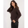 Basic Feel Good Sweter-IT-SW-0810.08P-ciemny ruda