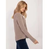 Basic Feel Good Sweter-IT-SW-0810.08P-ciemny bezowy