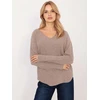 Basic Feel Good Sweter-IT-SW-0810.08P-ciemny bezowy