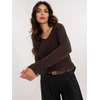 Basic Feel Good Sweter-IT-SW-0810.08P-ciemny ruda