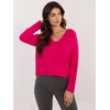 Basic Feel Good Sweter-IT-SW-0810.08P-fuksjowy