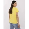 Basic Feel Good T-shirt-CLM-TS-1639.12-geltona