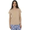 Basic Feel Good T-shirt-CLM-TS-1639.12-smėlio spalva