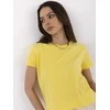 Basic Feel Good T-shirt-CLM-TS-1640.87-geltona