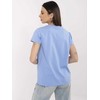 Basic Feel Good T-shirt-CLM-TS-1640.87-mėlyna