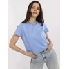 Basic Feel Good T-shirt-CLM-TS-1640.87-mėlyna