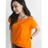 Basic Feel Good Marškinėliai-RV-BZ-4622.05-oranžiniai