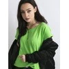 Basic Feel Good Marškinėliai-RV-BZ-4622.99-šviesiai žalia