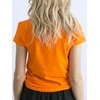 Basic Feel Good Marškinėliai-RV-TS-4623.08-oranžiniai