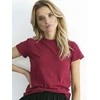 Basic Feel Good Marškinėliai-RV-TS-4623.42-bordo