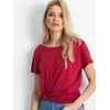 Basic Feel Good Marškinėliai-RV-TS-4662.04X-bordo