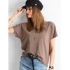 Basic Feel Good Marškinėliai-RV-TS-4662.24P-rudi