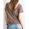 Basic Feel Good Marškinėliai-RV-TS-4662.24P-rudi