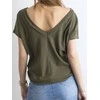 Basic Feel Good Marškinėliai-RV-TS-4662.28P-chaki