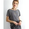 Basic Feel Good Marškinėliai-RV-TS-4662.37P-tamsiai pilki