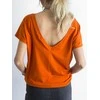 Basic Feel Good Marškinėliai-RV-TS-4662.39P-tamsiai oranžiniai