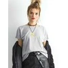 Basic Feel Good Marškinėliai-RV-TS-4662.39P-pilka