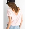 Basic Feel Good Marškinėliai-RV-TS-4662.86-šviesiai rožinė