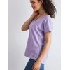 Basic Feel Good T-shirt-RV-TS-4832.20P-jasny violetinė