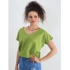 Basic Feel Good Marškinėliai-RV-TS-4832.42P-šviesiai žalia