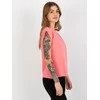 Basic Feel Good Marškinėliai-RV-TS-4833.00X-persikas