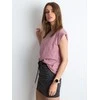 Basic Feel Good Marškinėliai-RV-TS-4833.85P-tamsiai rožinė