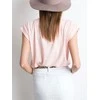 Basic Feel Good Marškinėliai-RV-TS-4833.90P-šviesiai rožinė