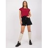 Basic Feel Good Marškinėliai-RV-TS-4833.91P-bordo