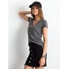 Basic Feel Good Marškinėliai-RV-TS-4837.31P-tamsiai pilki