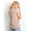 Basic Feel Good Marškinėliai-RV-TS-4838.09P-tamsiai smėlio spalvos