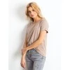 Basic Feel Good Marškinėliai-RV-TS-4838.09P-tamsiai smėlio spalvos