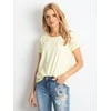 Basic Feel Good Marškinėliai-RV-TS-4838.13P-šviesiai geltoni